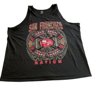 Shaka Wear Tank Top Mens 4XL Black San Francisco Nation Faithful Tribal Graphic